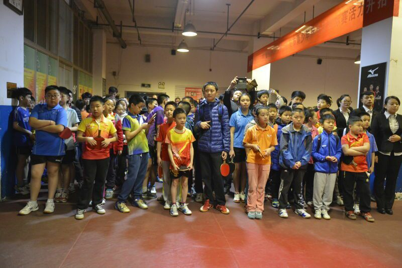 2016年“6年西凤杯”西安市青少年乒乓球锦标赛开赛