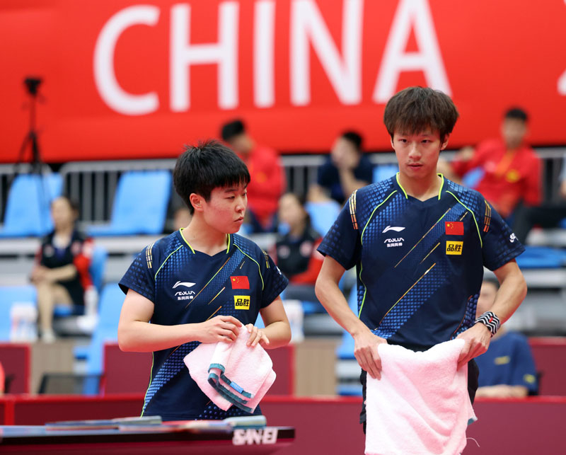 全运会向我们走来 陕西乒乓球选手首获国际赛事冠军